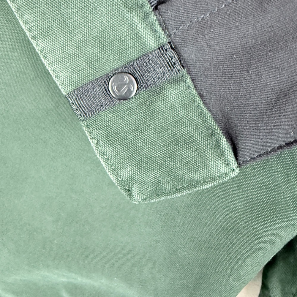 Lululemon ABC Slim Pant Men 31 Dark Green Utilitech 5-Pocket Commuter Preppy EUC - Picture 4 of 14